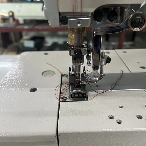 JN-1500 Flat Bed Four Needles Six Thread Sewing Machine