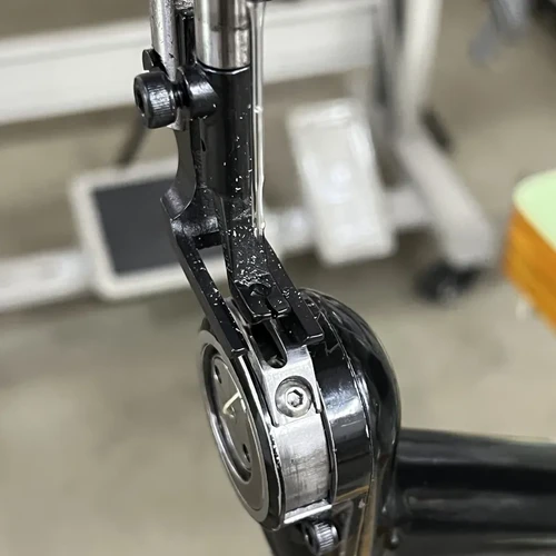 JN-168SS Small Mouth Single Needle Swing Arm Side Wall Stitching Machine