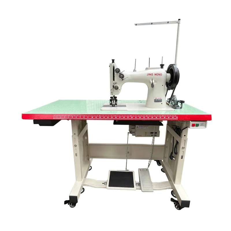 Double Needle Heavy Duty Pattern Sewing Machine for Shoes JN-1810