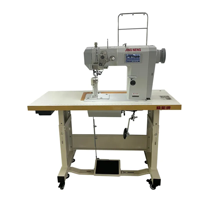 Automatic Trimming Post Bed Sewing Machine for Shoes JN-2593BTF