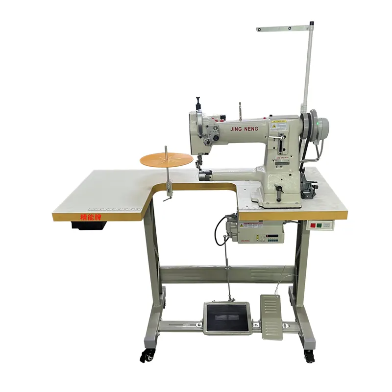 Small Cylinder Bed Sewing Machine for Shoes JN-335-8BR | High Speed Single Needle
