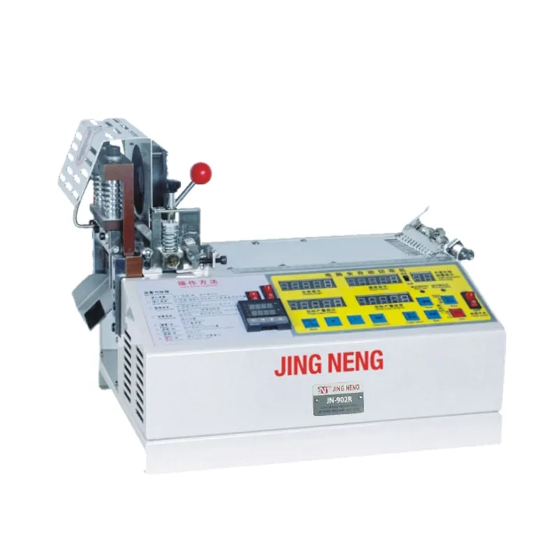 Computerized Hot & Cold Ribbon & Webbing Cutting Machine for Shoes JN-902R