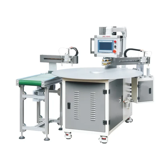 Automatic Label Transfer Machine for Shoes JN-964 with Rotary Disc
