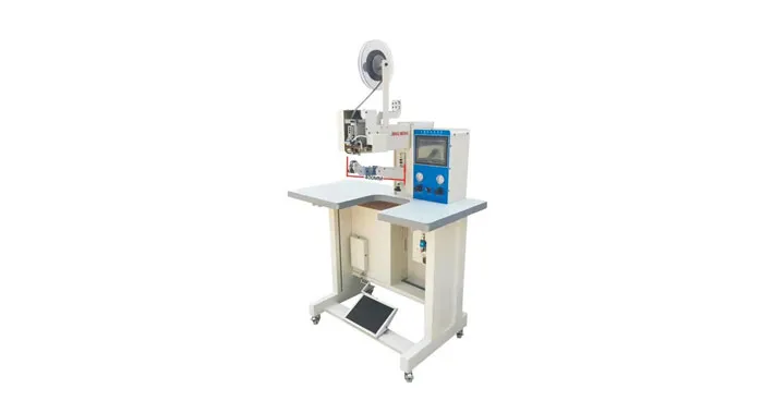 Intelligent Hot Air Seam Sealing Machine for Shoes JN-302C with Straight Arm