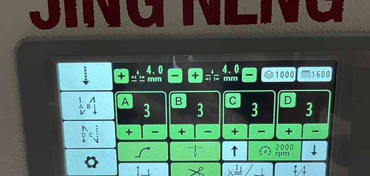 JINGNENG Innovation: Redefining Stitching with the Stepper 360 Degree Single Computer Sewing Machine