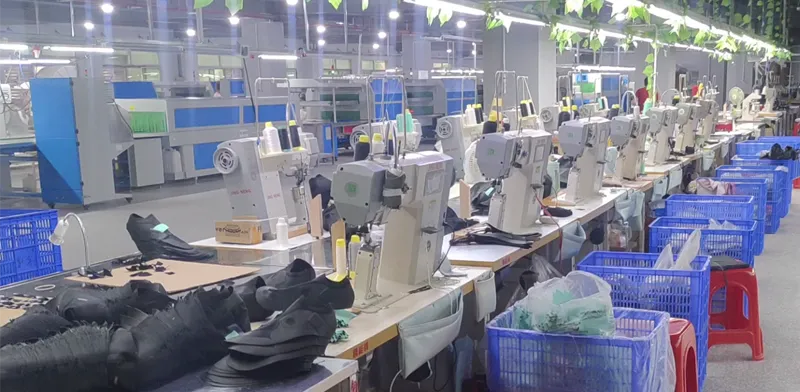 JINGNENG Shoe Making Machine | Customer's Production Workshop Assembly Line Actual Operation